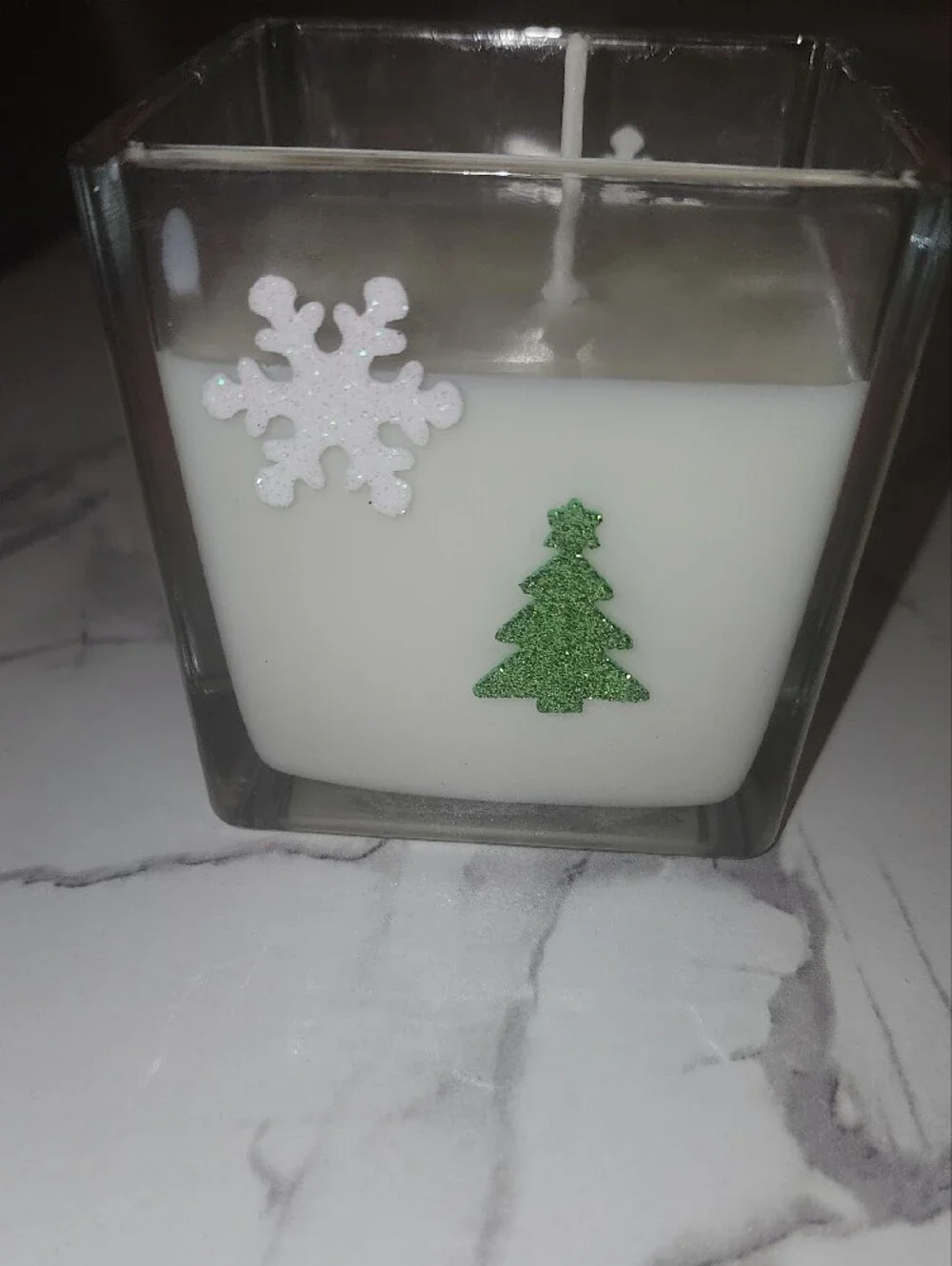 Handcrafted Santa Nice List Candle